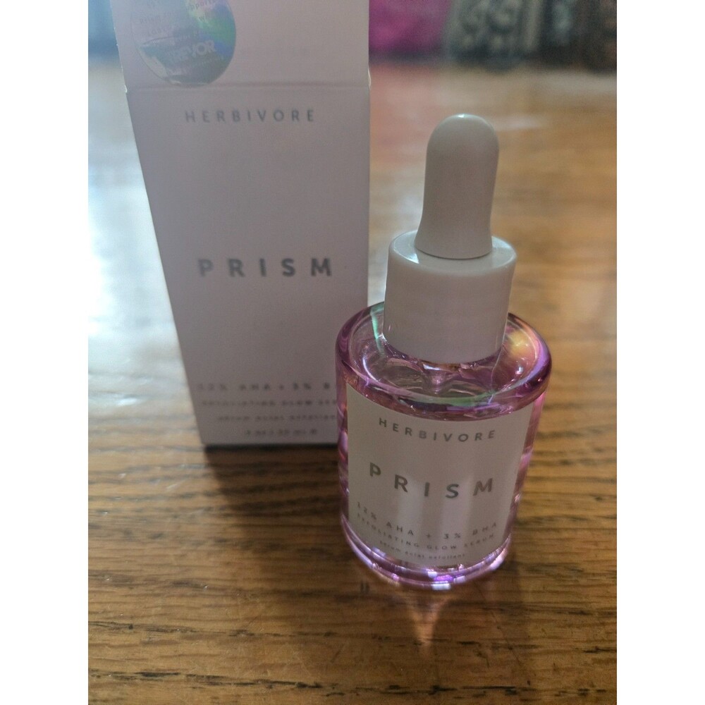 Herbivore Botanicals Prism AHA + BHA Exfoliating Glow Serum 1oz NIB! $54 MSRP